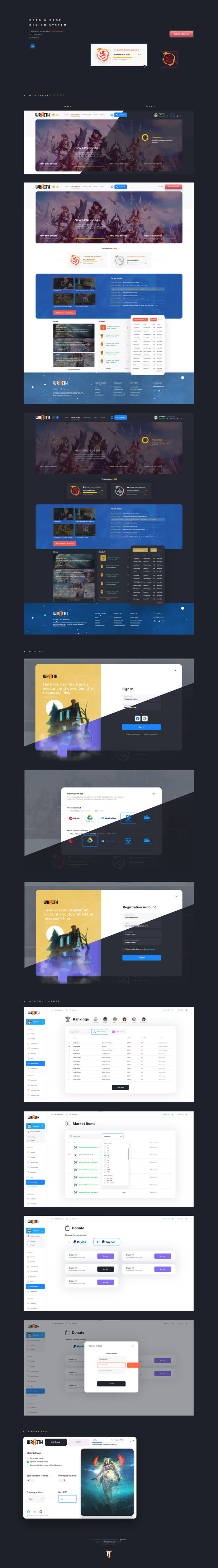 Wraith MMO Server Game Template