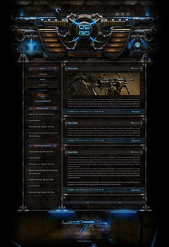 CS:GO Iron Game Website Template