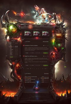 L2 Fusion Game Website Template