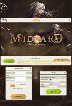 Midgard Launcher IGCN theme